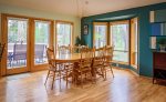 Bright and Airy Dining room can seat 12 in comfort